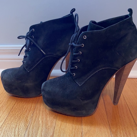 ALDO black bootie pumps - Picture 2 of 5